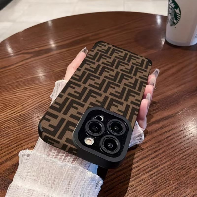 Trendy Artificial Leather phone case for iphone 16 plus 15 pro max Trendy Protective case 14 13 12 11 XS MAX 7 8 plus shell