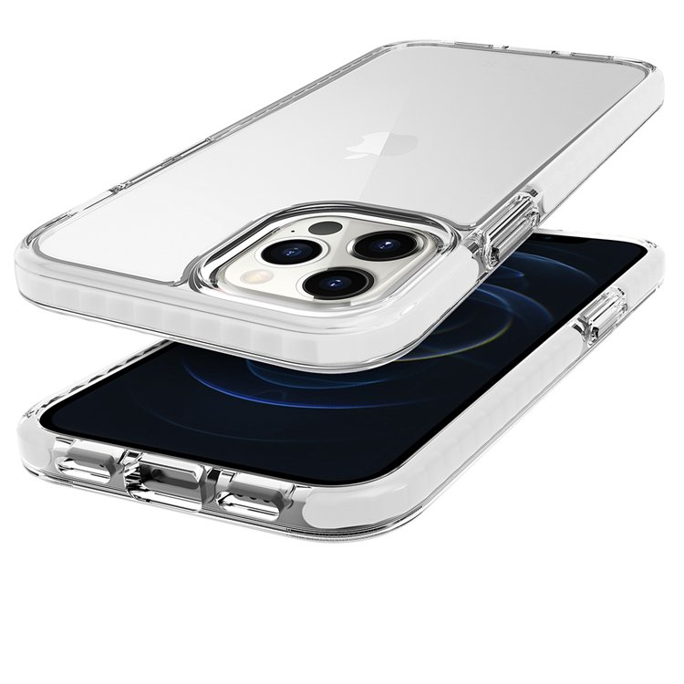 2021 Sell Like Hot Cakes Transparent Three-Layer TPU Protection Anti-Drop Mobile Phone Case For iPhone 12