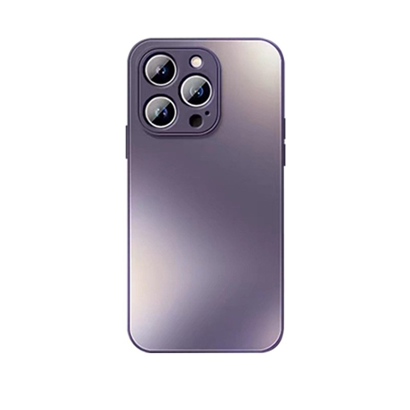 In Stock Hot Sale AG Matte Anti-scratch Mobile Phone Cases For iPhone 14/13/12/11 Pro Max Metal TPU+PC Shockproof Phone Cover