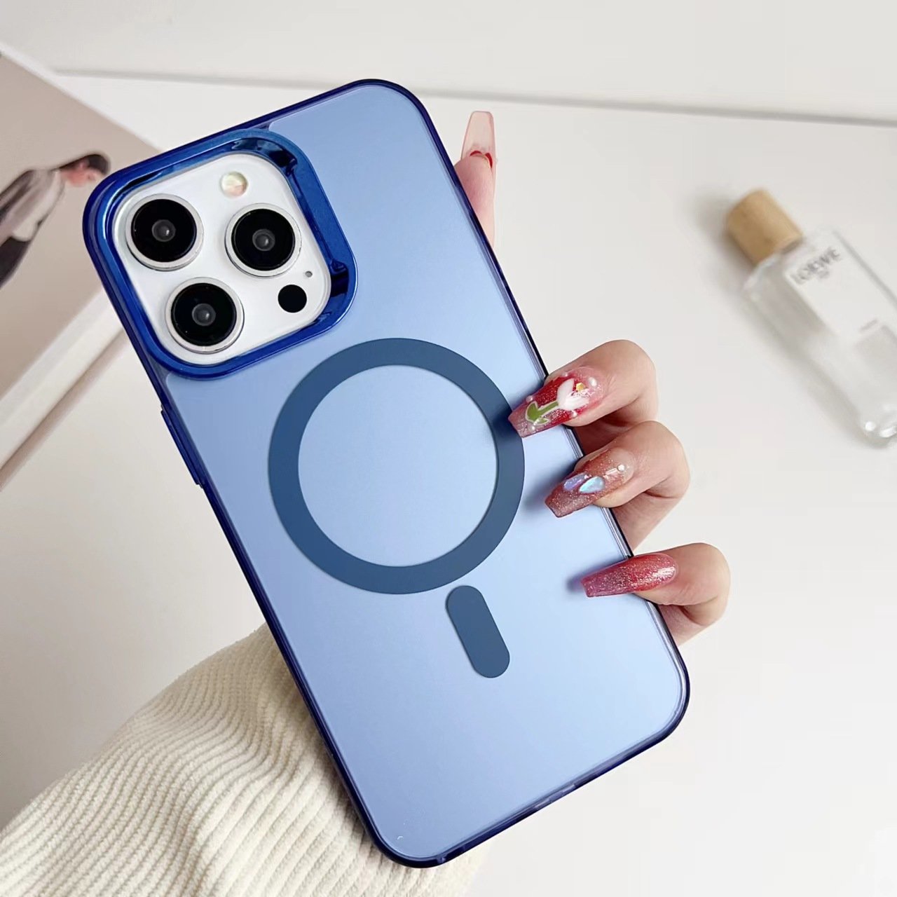 Hot selling IMD craft magnetic phone case for iPhone series