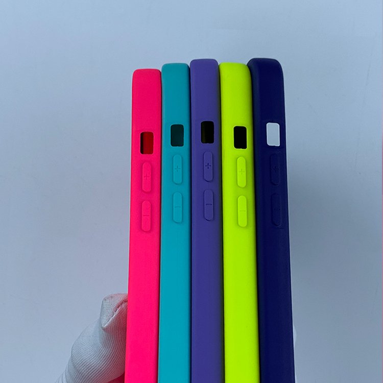 Soft Silicone Phone Case For iPhone 15 14 13 12 11 Pro Max Shockproof Lens Protection Cover