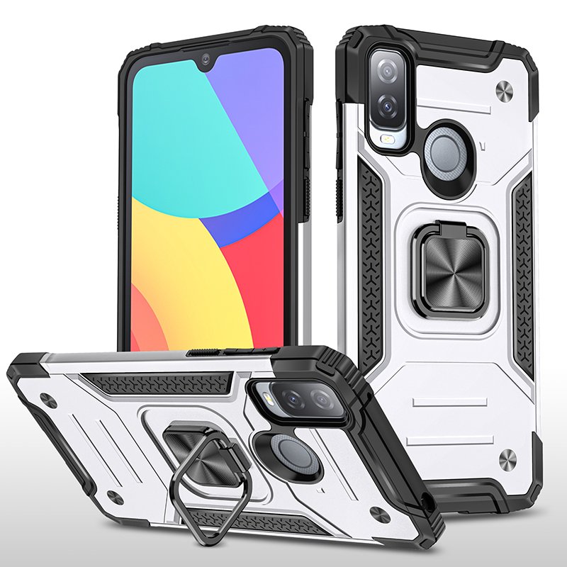 shock proof 360 ring phone cover mobile phone case new back covers phone case For TCL-Alcatel-1L-Plus