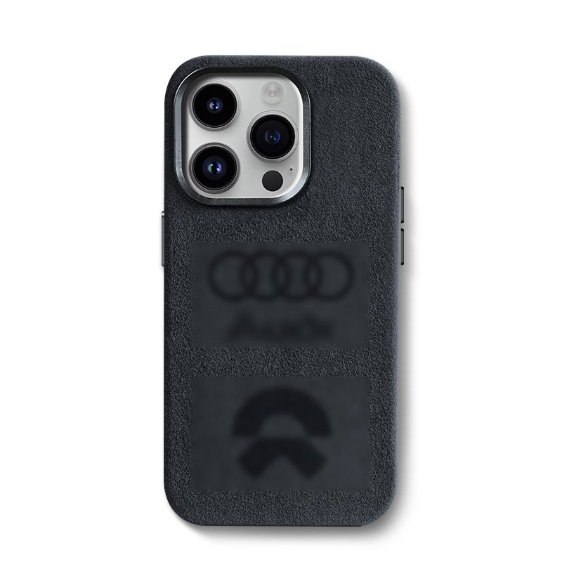 Mobile Phone Case Alcantara Case Iphone 15 Pro Max/15Plus Phone Case
