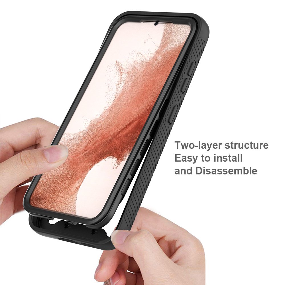 2 in 1 Screen Protector & mobile phone case for Samsung SAM S23 Plus 360 degrees protection