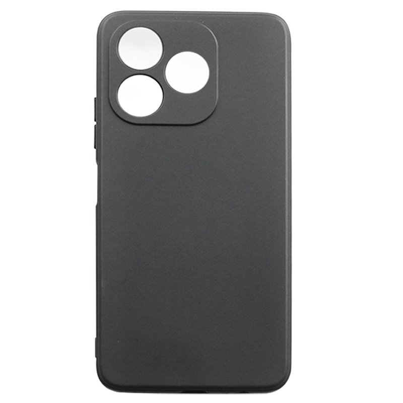 Matte Silicone Phone Case For Oukitel C51 Black TPU Back Cover Mobile Phone Cases