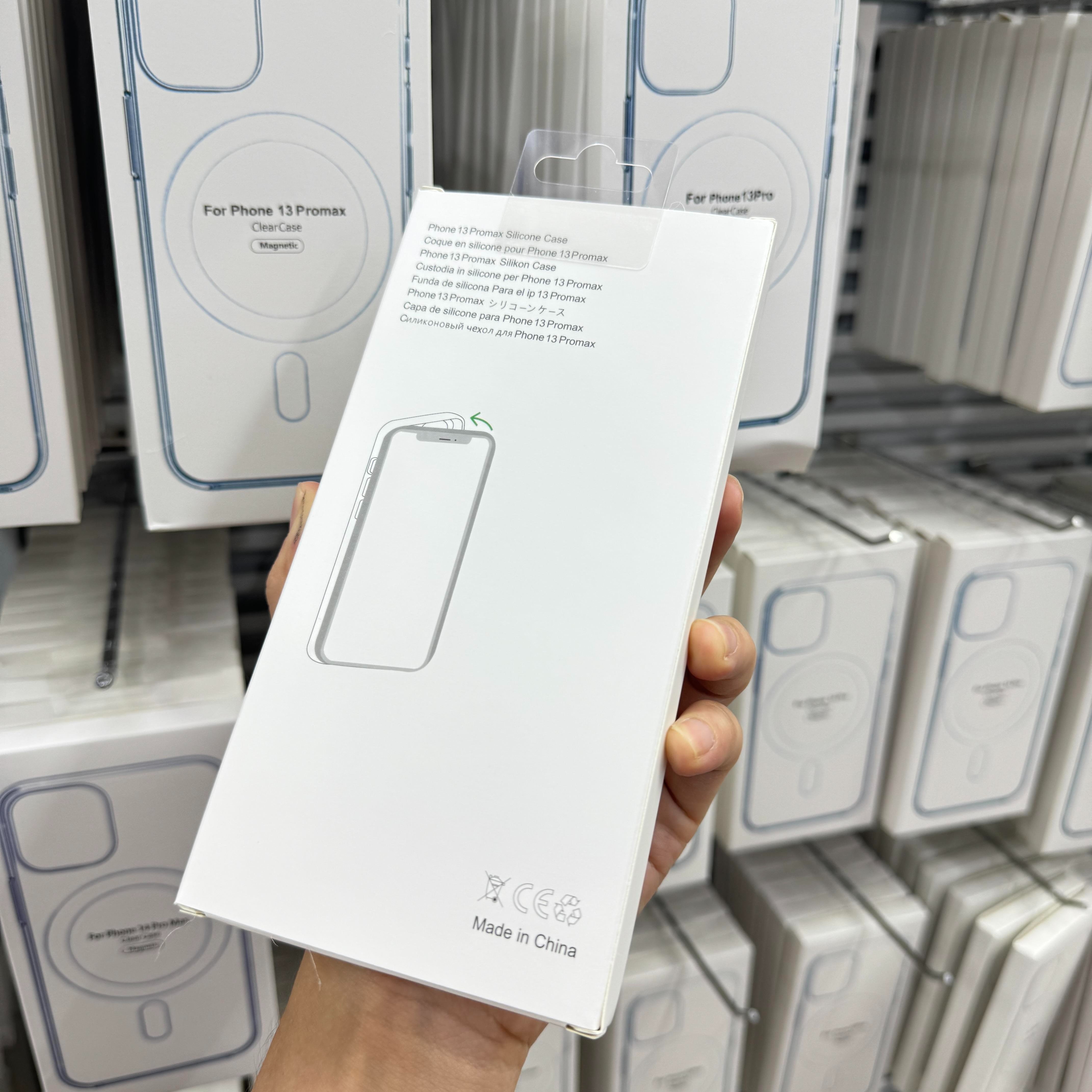 Original Quality Silicone Magnetic Mag Mobile Phone Back Cover Clear Safe Cases For Iphone 14 15 13 Pro Max