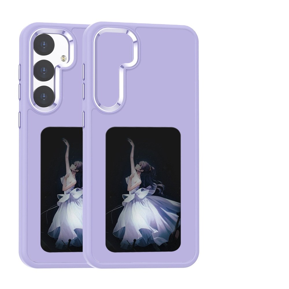 2024 trending Tik Tok hot new 3 color 4 color Ink screen DIY display Phone Case For Samsung s 24 s 24 ultra Cover accessories