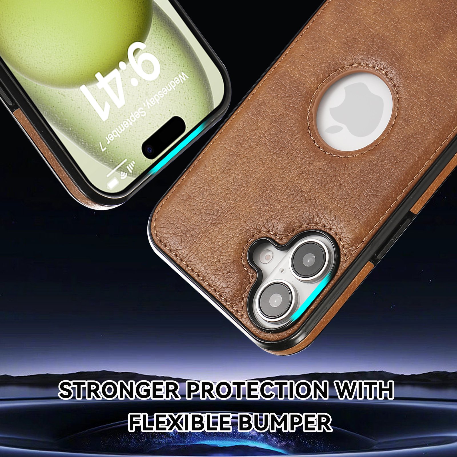 Luxury Designer Wholesale PU Leather Shockproof Phone Back Cover Case For Iphone 16 pro Max 15 Plus