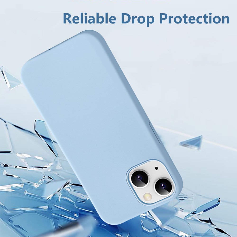 Mobile Cover Original Shockproof Custom LOGO Liquid Silicone Phone Case For Apple For iphone 14 13 12 11 Plus Mini Pro Max With