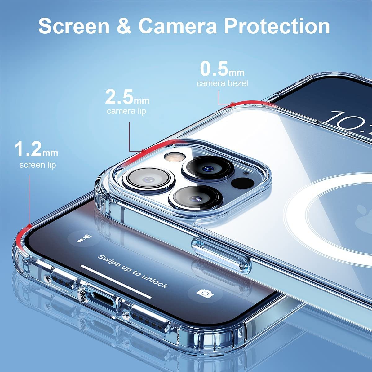 Strong Transparency Shockproof Acrylic Mobile Phone Case Durable Mobile Phones Cases And Covers For Iphone 14 15 16 Pro Max