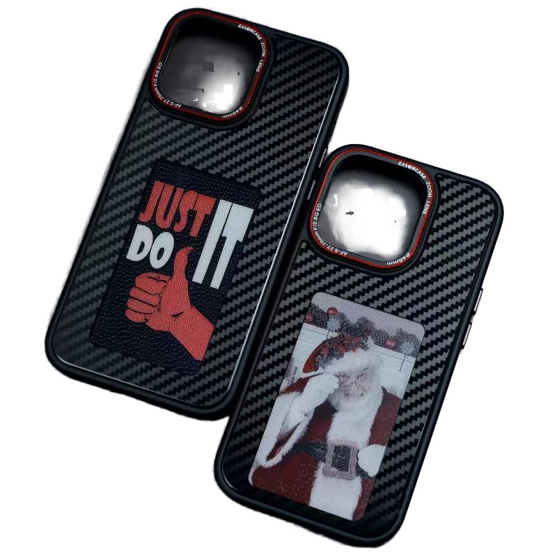 NFC smart 4 color e-ink display shockproof mobile phone case for iphone