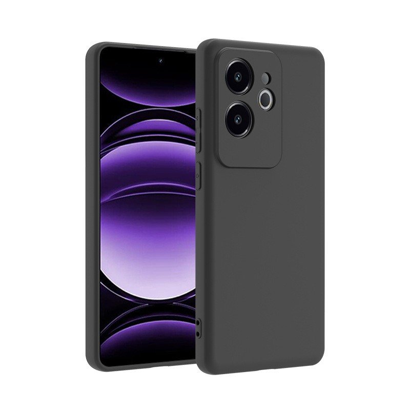 Lightweight Black case for Realme 12 5G 12x C65 Narzo 70 Pro 70x N65 P1 Pro protect mobile phone washable anti-Fingerprint