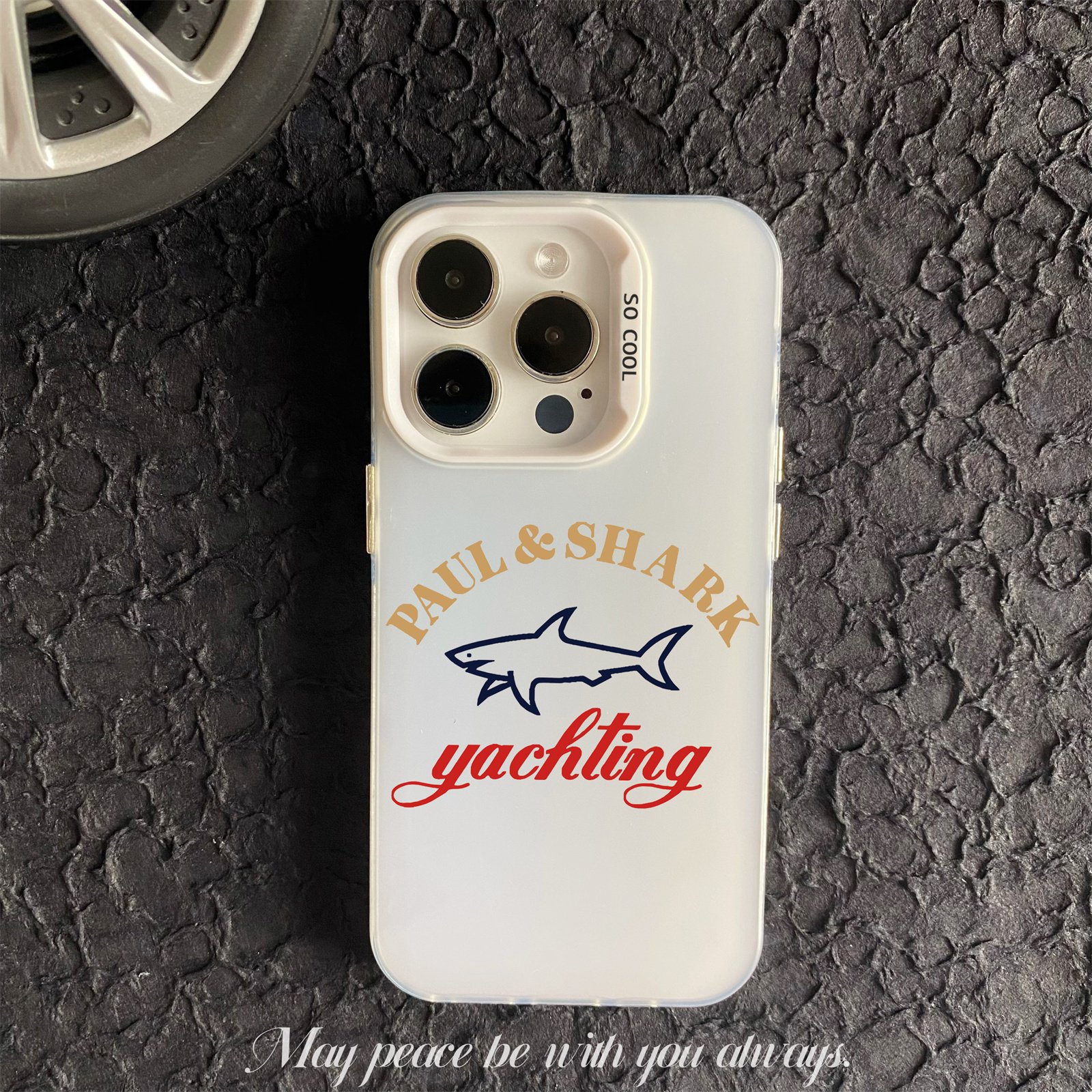 Stylish Mobile Phone Accessories For iPhone Xr Xs 11 12 13 14 15 pro Max Paul Shark Trend Case