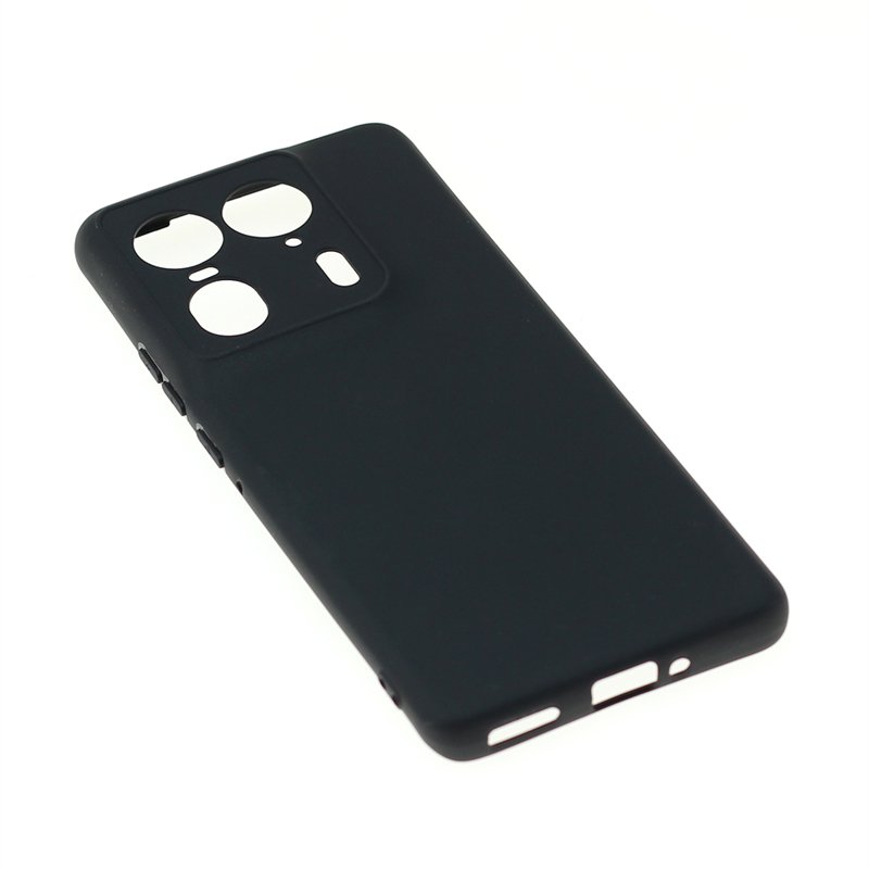 Manufacturer Wholesale Matte TPU Cases Soft Frosted Back Cover Silicone Mobile Phone Case For Motorola Edge 50 Ultra 5G Black