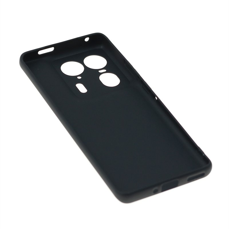 Manufacturer Wholesale Matte TPU Cases Soft Frosted Back Cover Silicone Mobile Phone Case For Motorola Edge 50 Ultra 5G Black