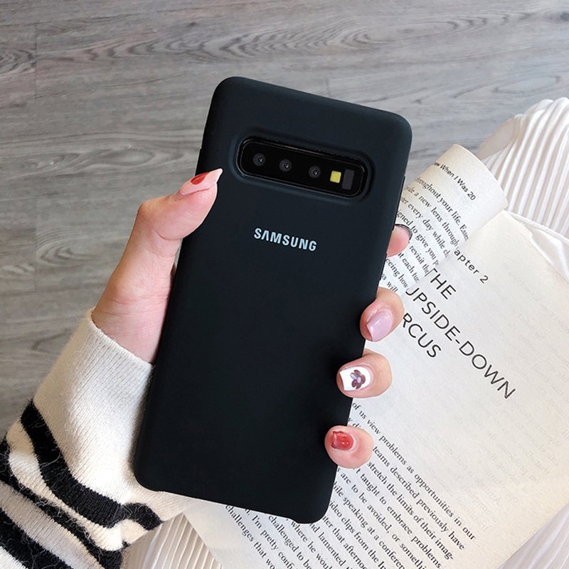 TPU Liquid Silicone for Samsung Galaxy S10 S9 S8 Plus Case for Galaxy Note 9 8 S10+ S8+ S9+ S10e Note9 Back Protective Case