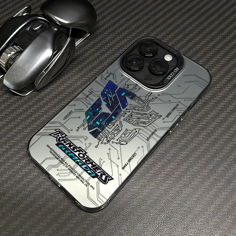 Chao Brand IMD double layer color silver transformer phone case for iphone 11 12 13 14 15 promax anti-fall phone accessories