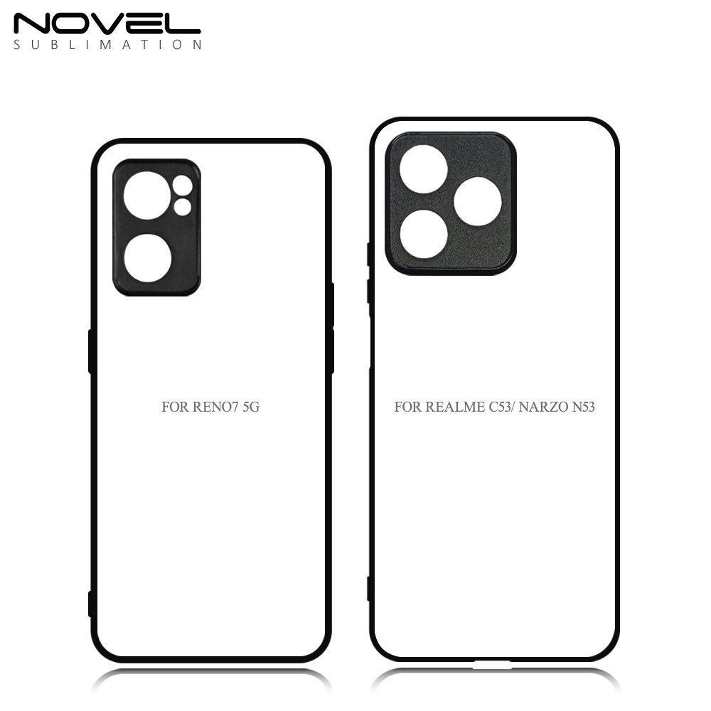 Factory Price 2d Tpu Blanks Sublimation Mobile Phone Cases Protector Cover For Oppo Realme V60 C53 Narzo N53