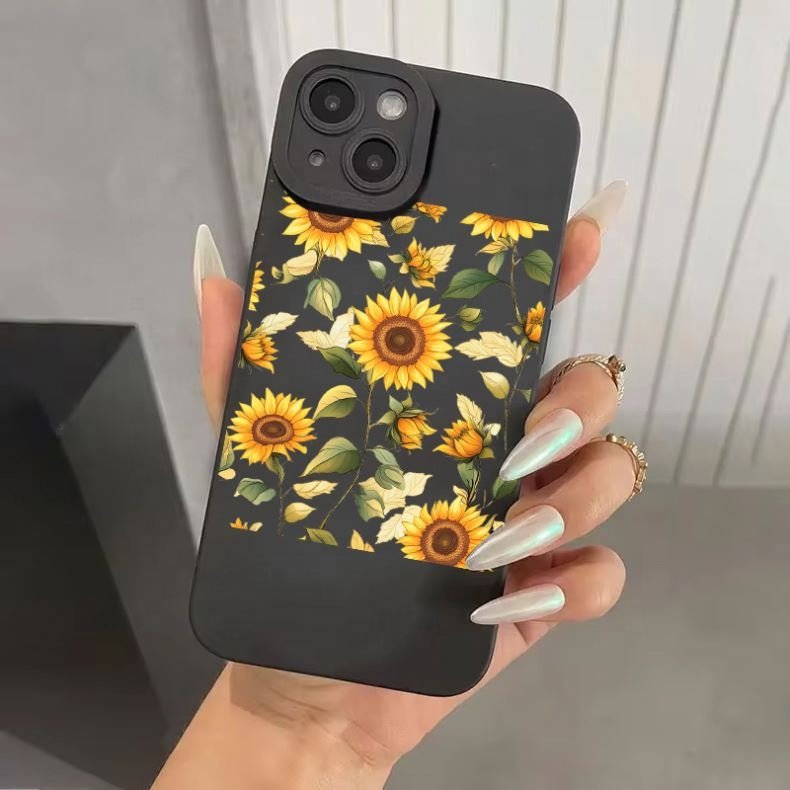 Soft Colorful TPU Phone Case For iPhone 15 Waterproof Shockproof Mobile Phone Case Camera Protector Case For iPhone 14