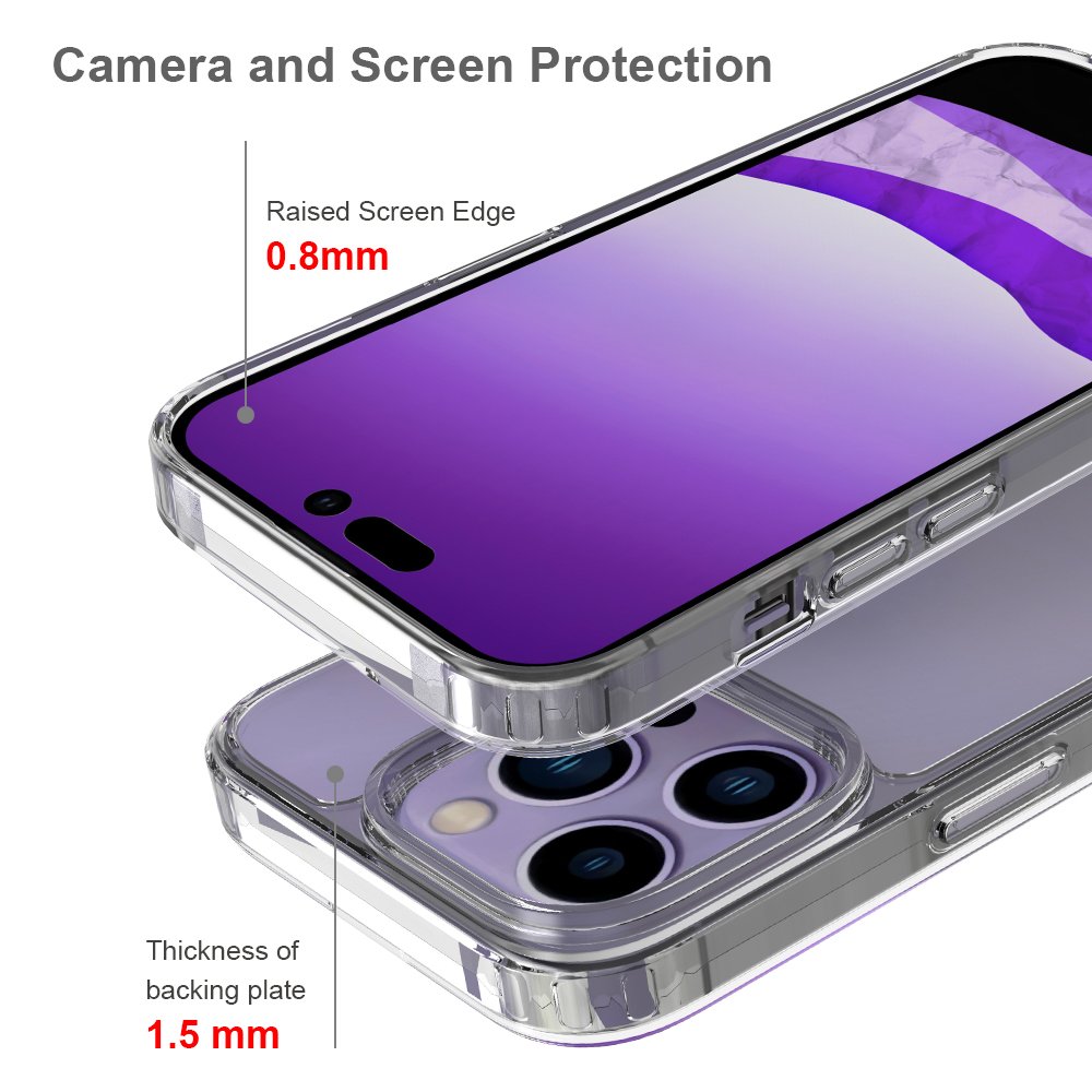 Acrylic Hard Protective Cases Shockproof Wholesale Phone Case Cover for iPhone 13 14 Pro