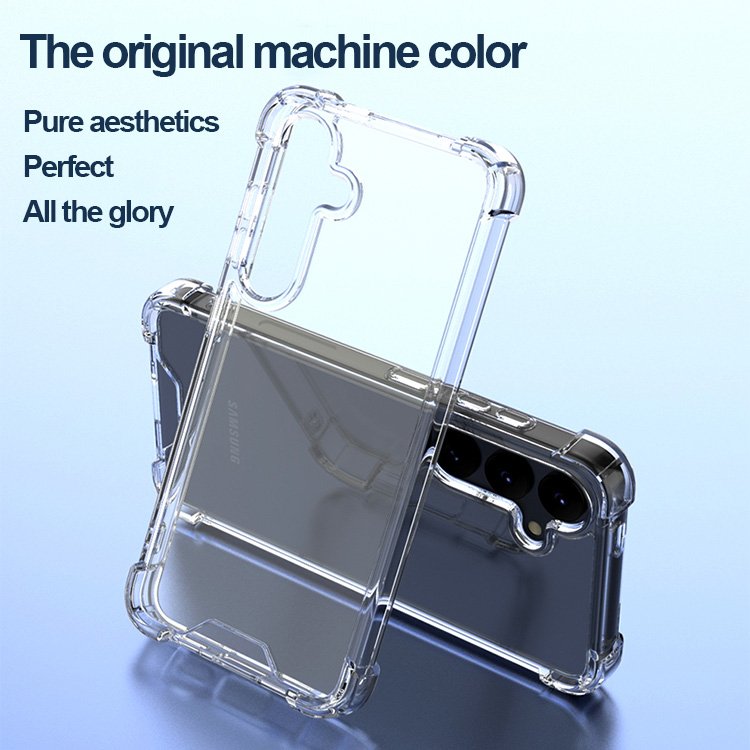 Luxury PC+TPU Samsung Clear Mobile Phone Case Anti-fall Phone Protective Case for a05s/Z Fold4/ultra