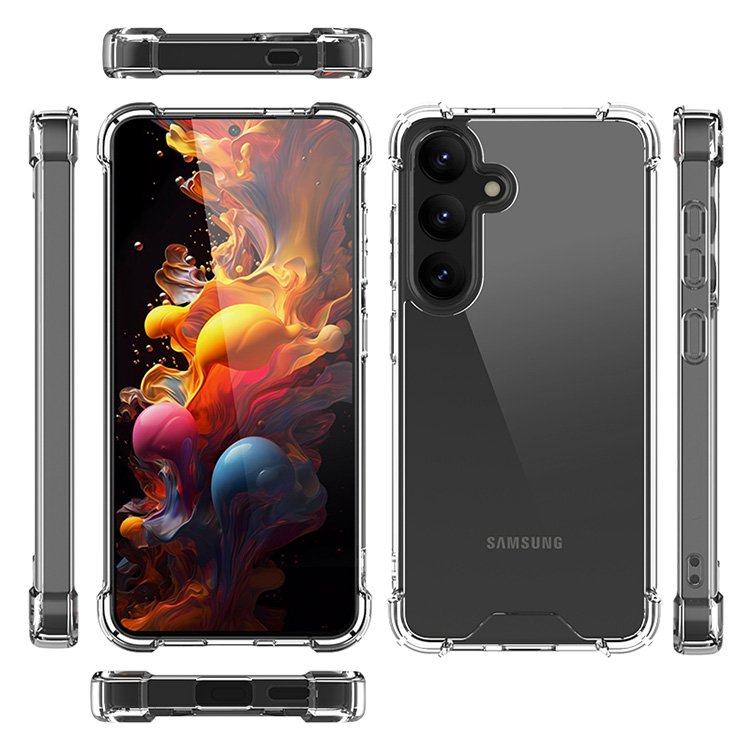 Luxury PC+TPU Samsung Clear Mobile Phone Case Anti-fall Phone Protective Case for a05s/Z Fold4/ultra