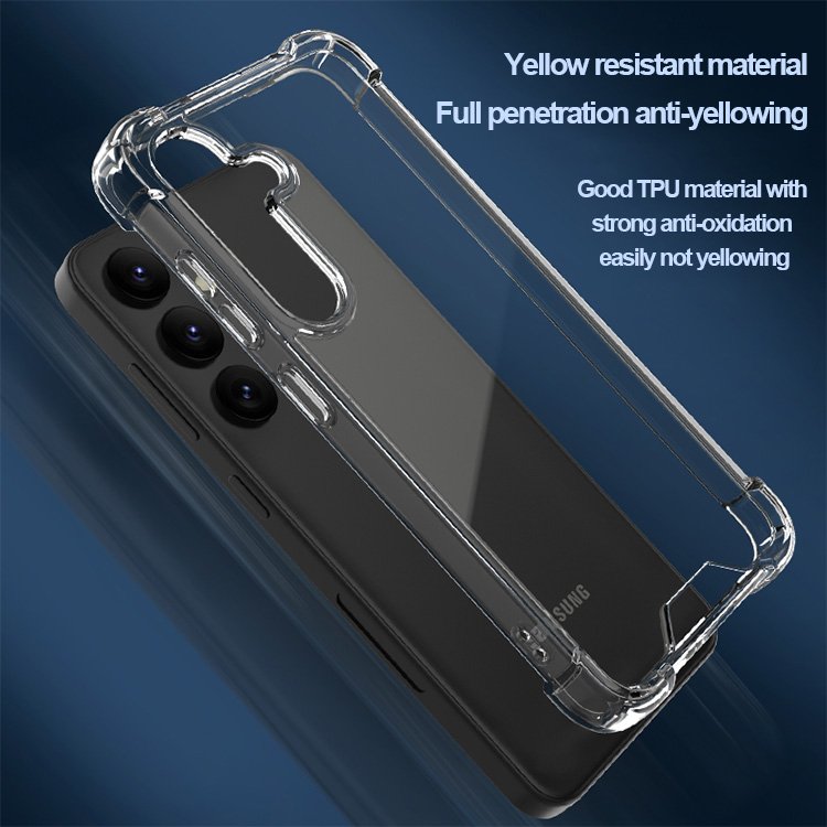 Luxury PC+TPU Samsung Clear Mobile Phone Case Anti-fall Phone Protective Case for a05s/Z Fold4/ultra