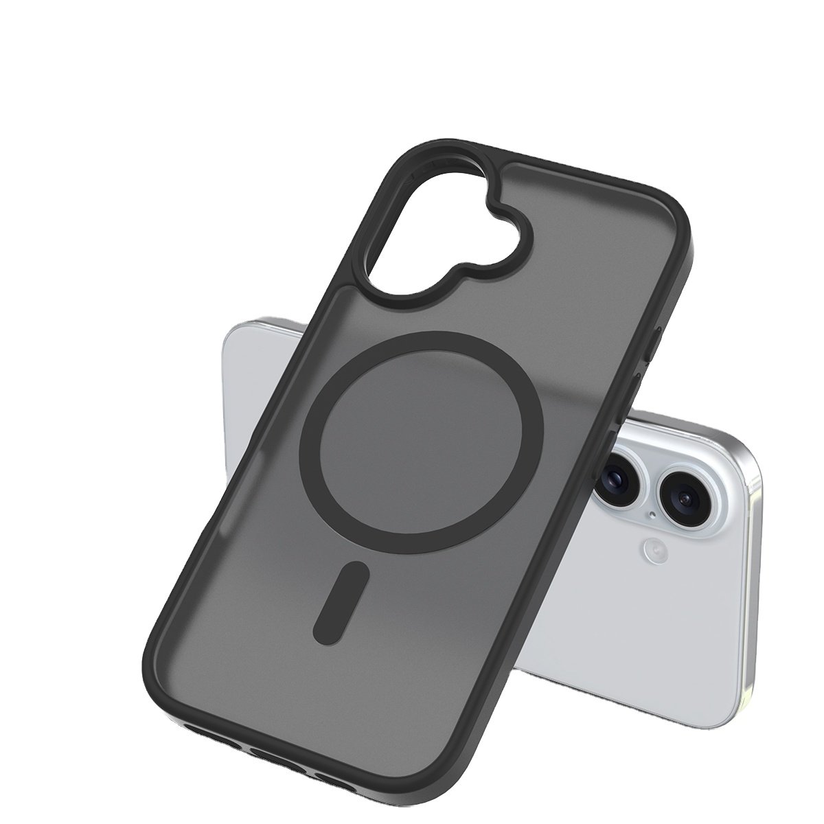 High Quality Frosted Matte Wireless Charger Magnetic Phone Case Anti-Fingerprint Magnetic for iphone 16 15 14 13 pro max case