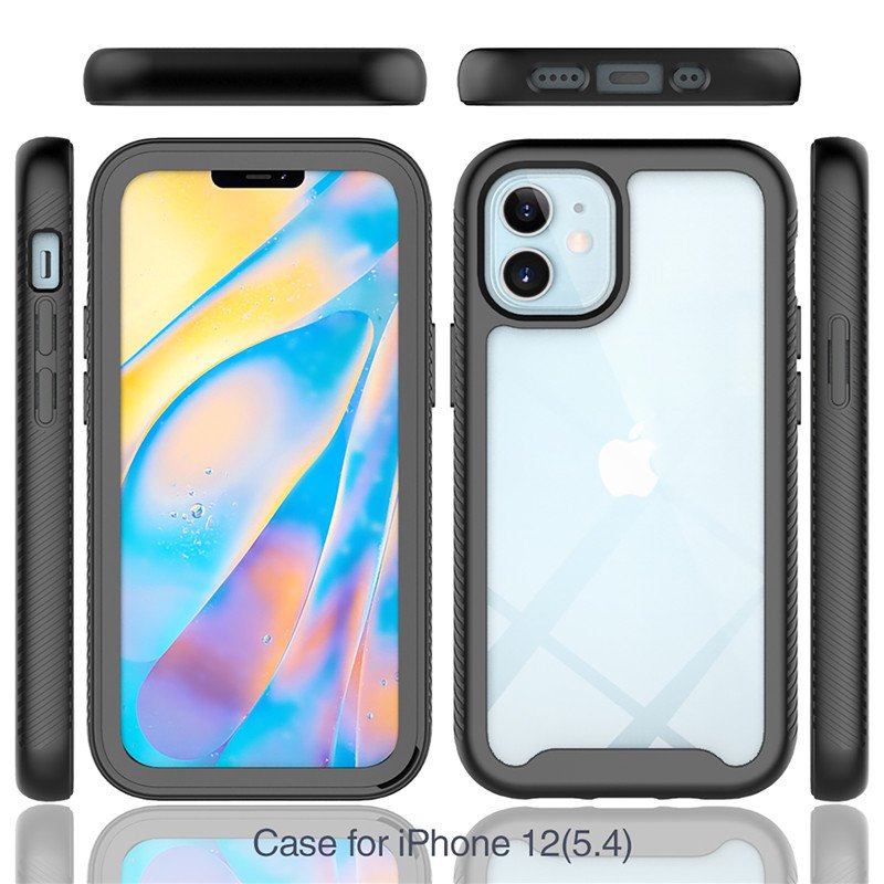 Shockproof Phone Case with Double Layer Rugged for iPhone 14 13 11 12 Pro Max Black Cell Phone Case Drop shipping