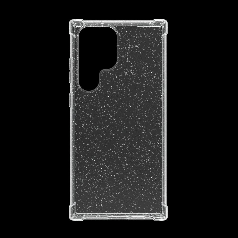 Luxury Bling Glitter mobile phone case for Samsung Galaxy S23 Ultra cover for S22 S21 FE Transparent Glitter Case
