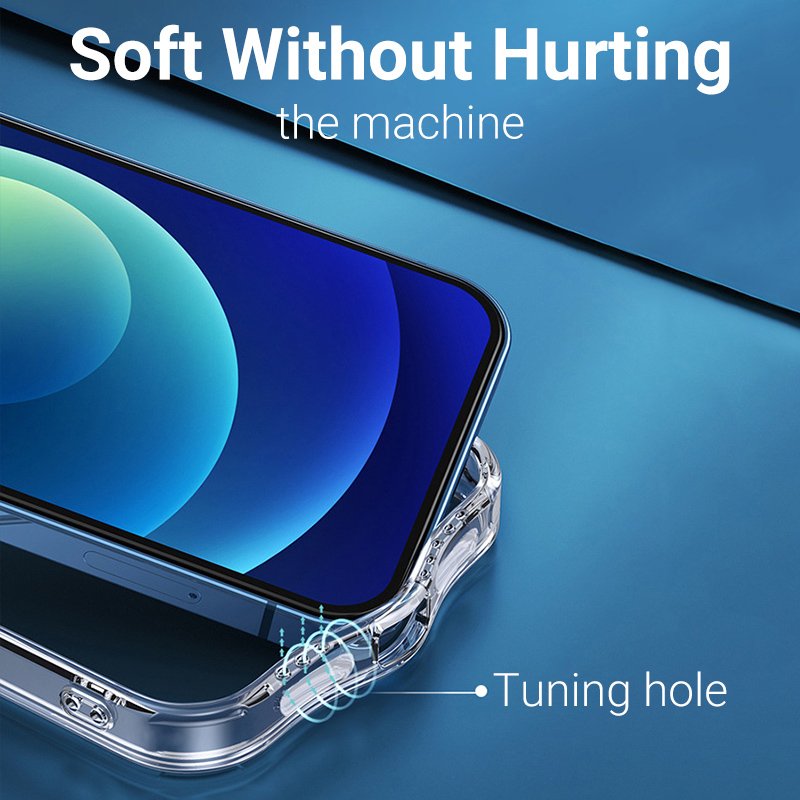 Clear Shockproof Acrylic Cover Magnetic Pc Accessories Transparent Cell Mobile Phone Case For Iphone 15 14 Pro Max