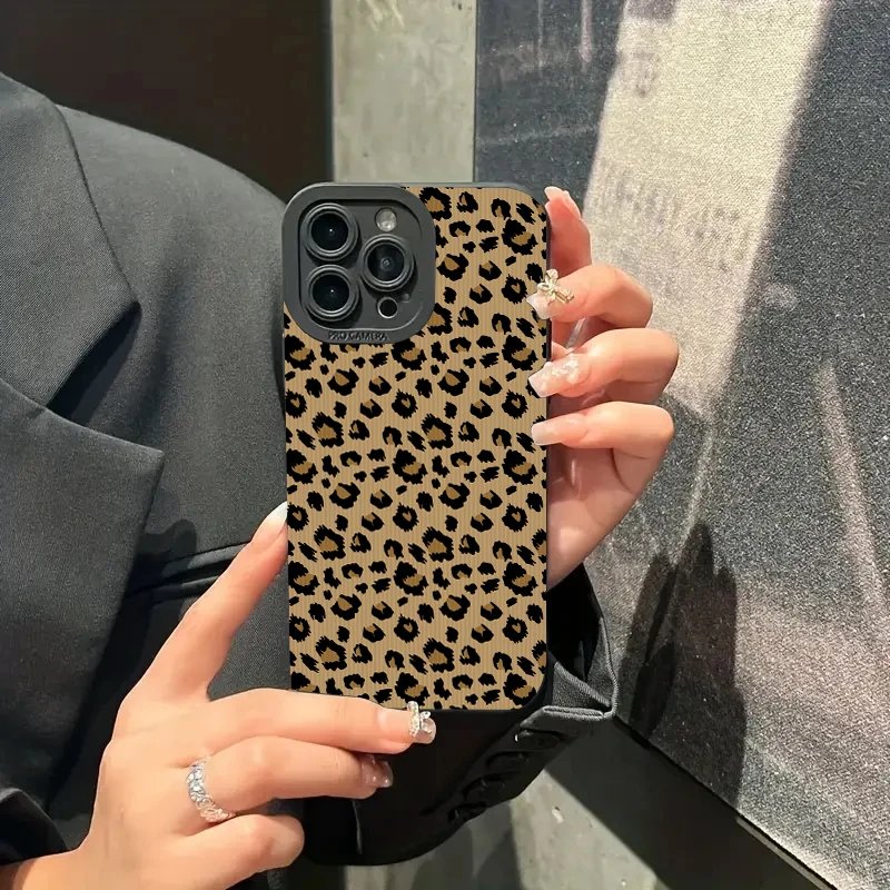 Leopard Print Pattern Phone Case For Xiaomi Redmi Note 13 Pro Plus 5G Cases Redmi Note 12 12S 11 11S 10 Redmi 12 13C Soft Cover