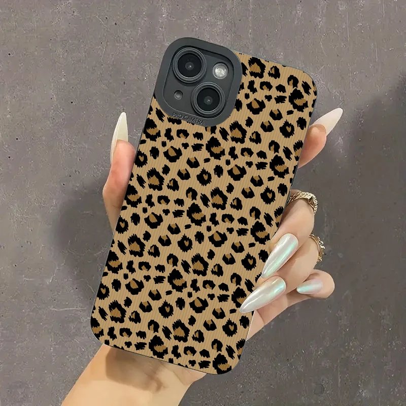 Leopard Print Pattern Phone Case For Xiaomi Redmi Note 13 Pro Plus 5G Cases Redmi Note 12 12S 11 11S 10 Redmi 12 13C Soft Cover