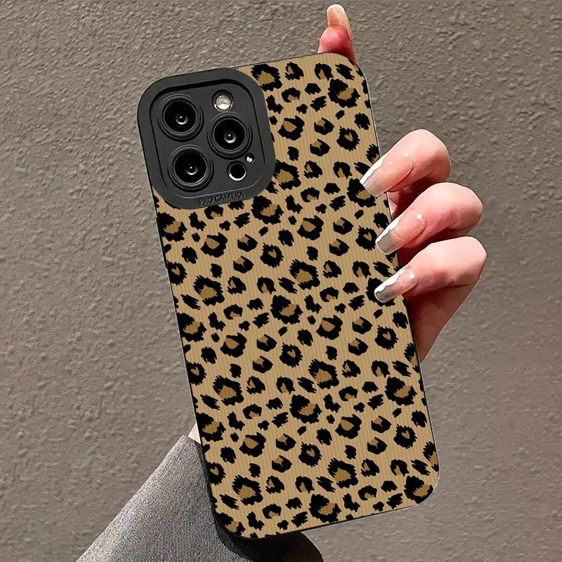 Leopard Print Pattern Phone Case For Xiaomi Redmi Note 13 Pro Plus 5G Cases Redmi Note 12 12S 11 11S 10 Redmi 12 13C Soft Cover