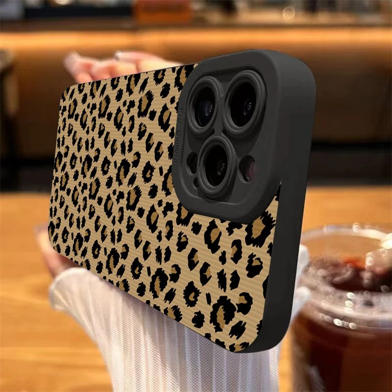 Leopard Print Pattern Phone Case For Xiaomi Redmi Note 13 Pro Plus 5G Cases Redmi Note 12 12S 11 11S 10 Redmi 12 13C Soft Cover