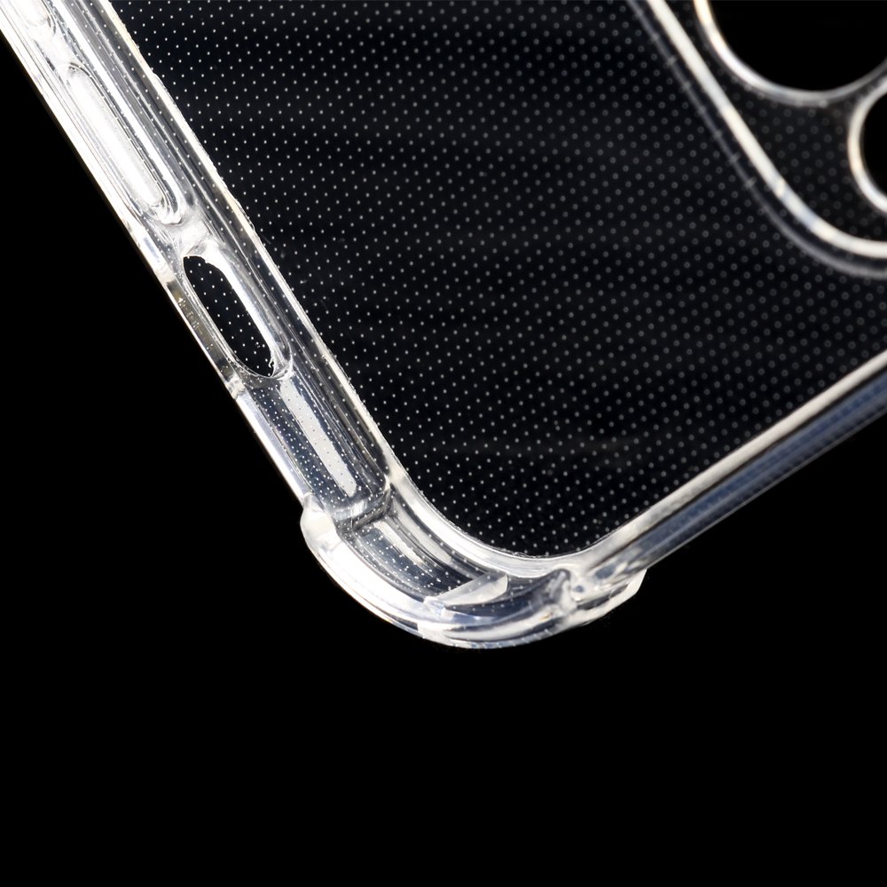 Four Corner Silicone Phone Case For iPhone 16 Pro Max 15 14 13 Pro 12 11 XS XR 1.5mm Clear Shockproof Soft TPU Back Cover
