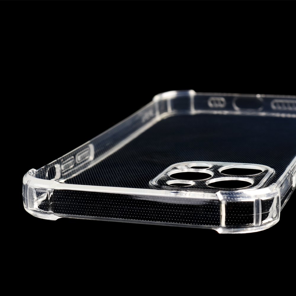 Four Corner Silicone Phone Case For iPhone 16 Pro Max 15 14 13 Pro 12 11 XS XR 1.5mm Clear Shockproof Soft TPU Back Cover