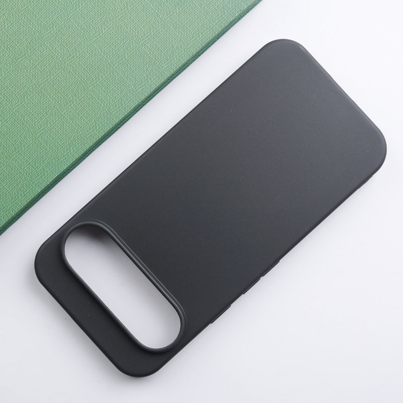 Plain Matte Cases Shockproof Phone Cover For Google Pixel 9 Pro XL 8 Plus 7A 6 Black Silicone Case