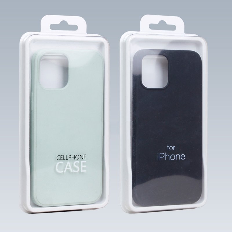 New For iphone 13 14 Mobile Phone Case Packaging Box ,Clear PVC Mobile Phone Case Box For Samsung S22 S23