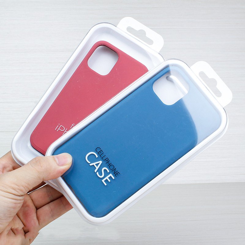 New For iphone 13 14 Mobile Phone Case Packaging Box ,Clear PVC Mobile Phone Case Box For Samsung S22 S23