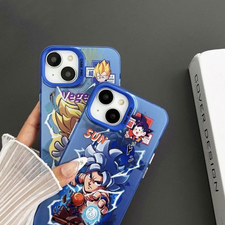 Fashion Cartoon Dragonball Super Design Anime Print Mobile Phone Case For iphone 16 plus 15 14 13 12 11 pro max Back Cover Shell