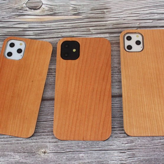 Custom Real Wood Wooden Case PC Back Cover Cell Mobile Phone Case For iPhone 11 12 13 14 15 Plus Pro Max Protective Case