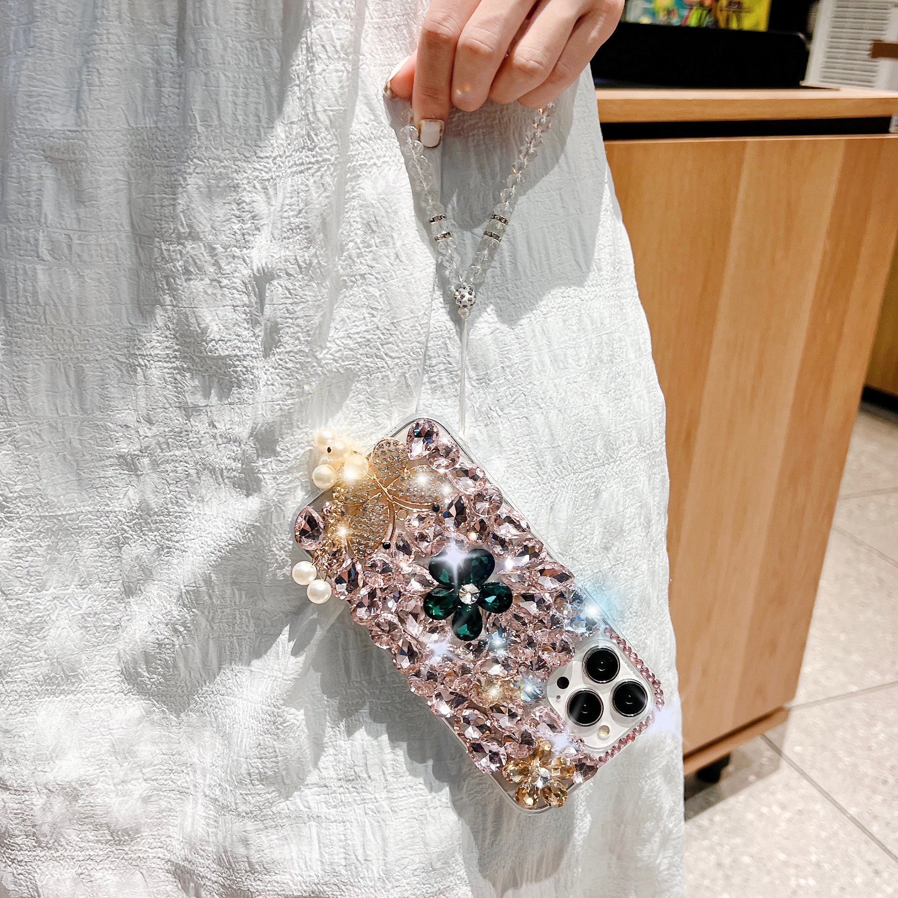 new arrival glitter bling shiny fashion luxury butterfly diamond phone cover case for iphone 16 15 14 13 12 11 xr xsmax 678 plus