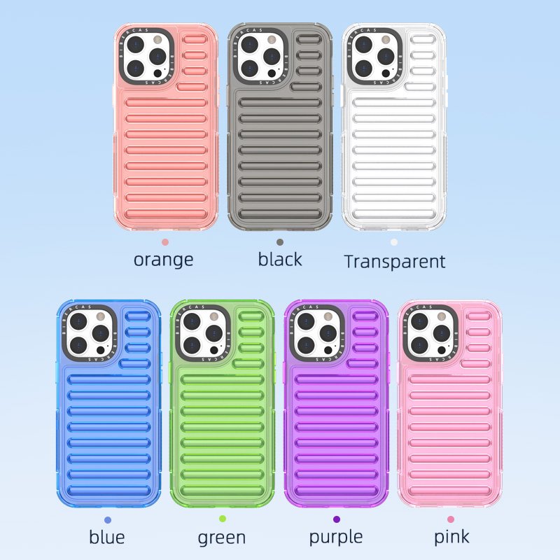 Fashion Capsule Phone Case For iPhone 16 15 plus 14 pro 13 12 pro max Soft TPU Armor Protective Shell Back Covers