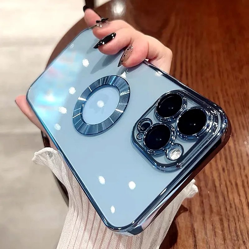 In Stock New Products Luxury Electroplated Plated Soft TPU Silicon New Phone Case Shockproof For iPhone 14 Pro max Case