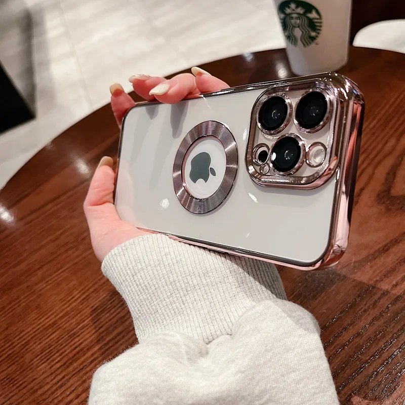 In Stock New Products Luxury Electroplated Plated Soft TPU Silicon New Phone Case Shockproof For iPhone 14 Pro max Case
