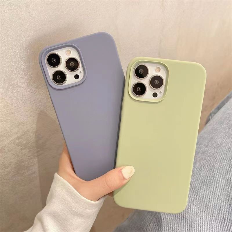 For iPhone 16 15 Case Luxury Matte Custom Logo Soft TPU Cover Cell Phone Case For iPhone 16 15 14 13 Pro Max 15 16 Plus
