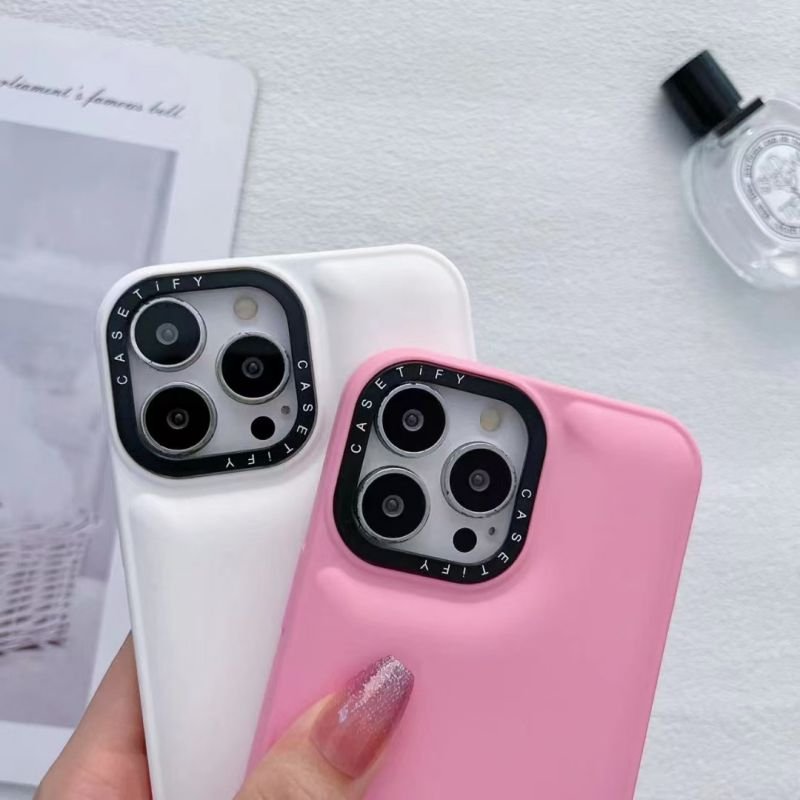 EU Direct Shipping Candy Color Air Cushion Shockproof Silicone Back Cover For iphone 14 13 Pro Max Mobile Phone Case