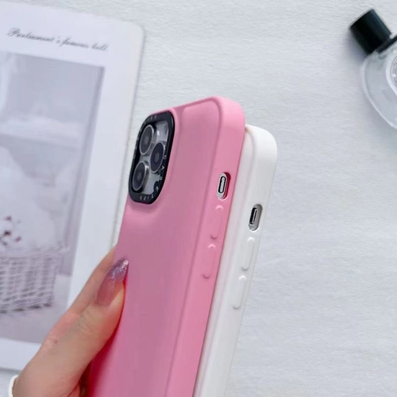 EU Direct Shipping Candy Color Air Cushion Shockproof Silicone Back Cover For iphone 14 13 Pro Max Mobile Phone Case