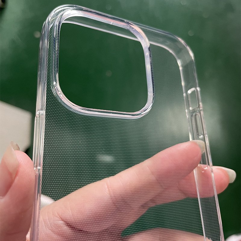 Clear Phone Cases Bulk for iPhone 15 14 13 12 Clear TPU Jelly Case for iPhone 16pro 15 Pro Max Clear Silicone Cover Phone Case